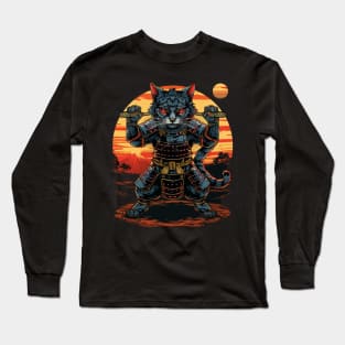 Cat Ninja Journeys Whiskered Mastery Long Sleeve T-Shirt